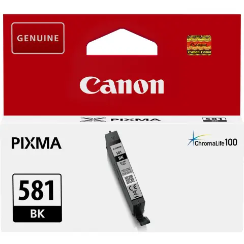 Canon CLI-581BK - Tusz czarny 581BK do Canon TR-7500, TR-7550, TR-8500, TR-8550, TR-6100